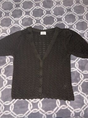 Aritzia Wilfred “Fika” Cardigan in Olive Green